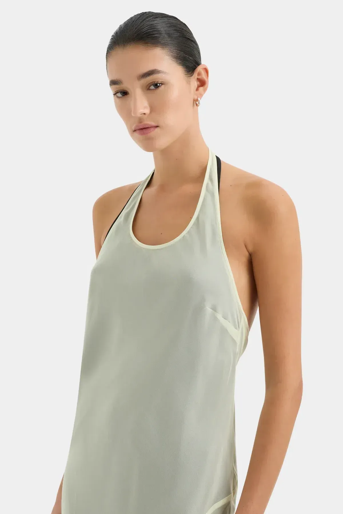 Sir the Label Strobe Halter Dress - Image 5