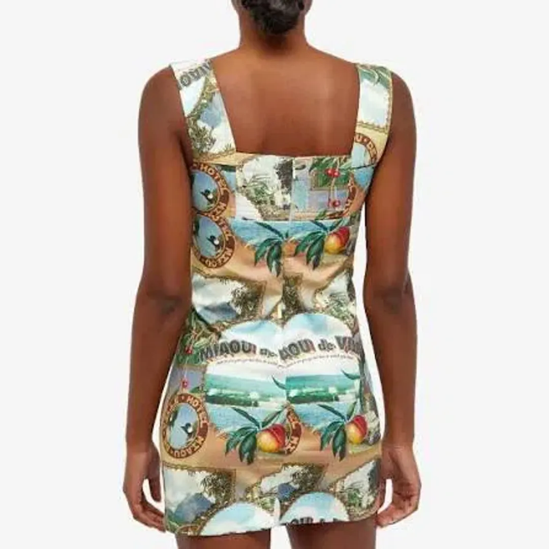 MIAOU VIVI MINI DRESS - POSTCARD for rent on The Volte - main image