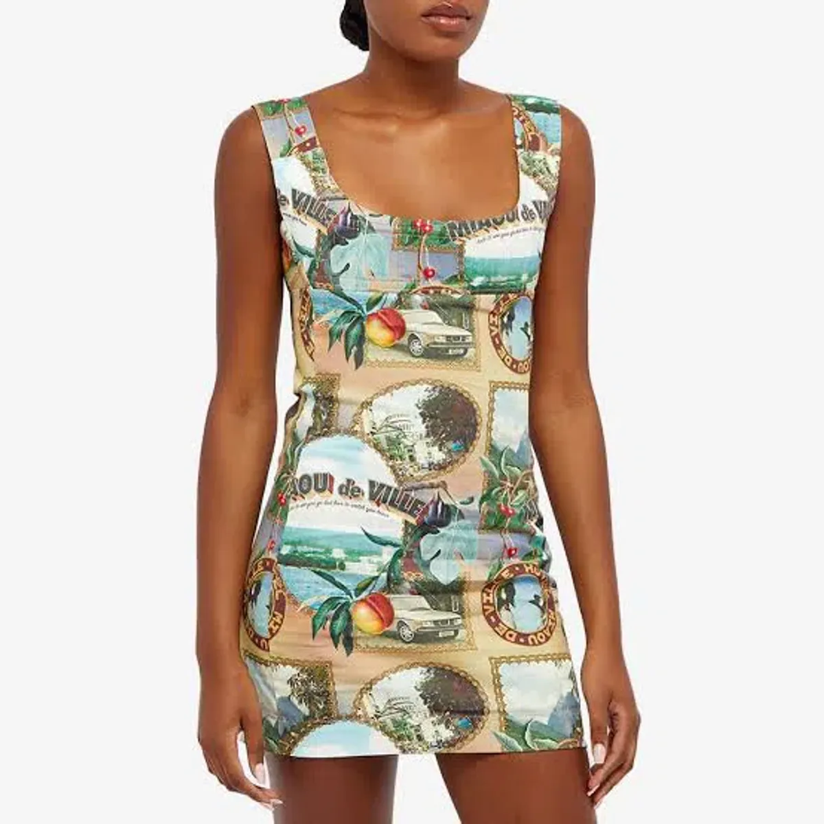 MIAOU VIVI MINI DRESS - POSTCARD - Image 1