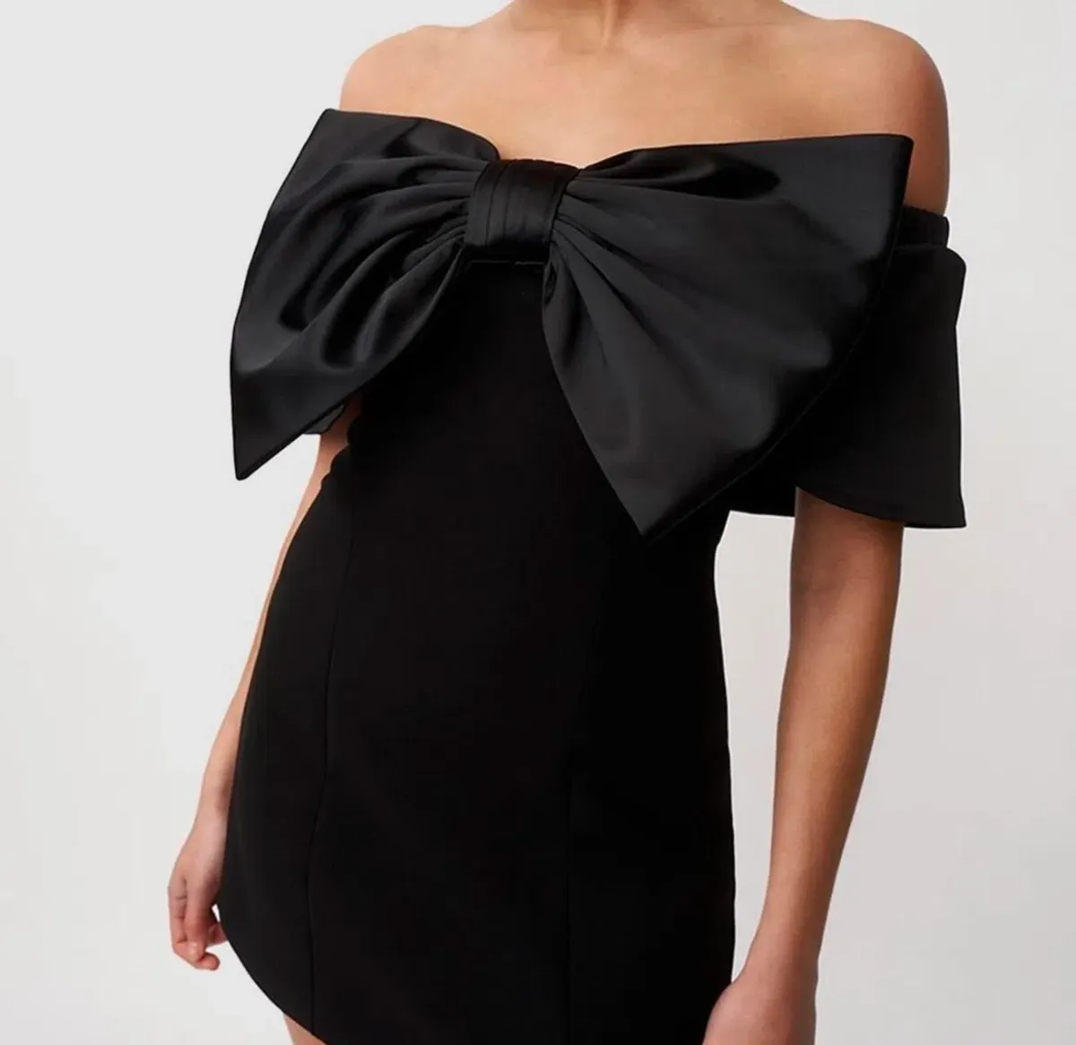 By Johnny Molly Bow Mini Dress - Image 2