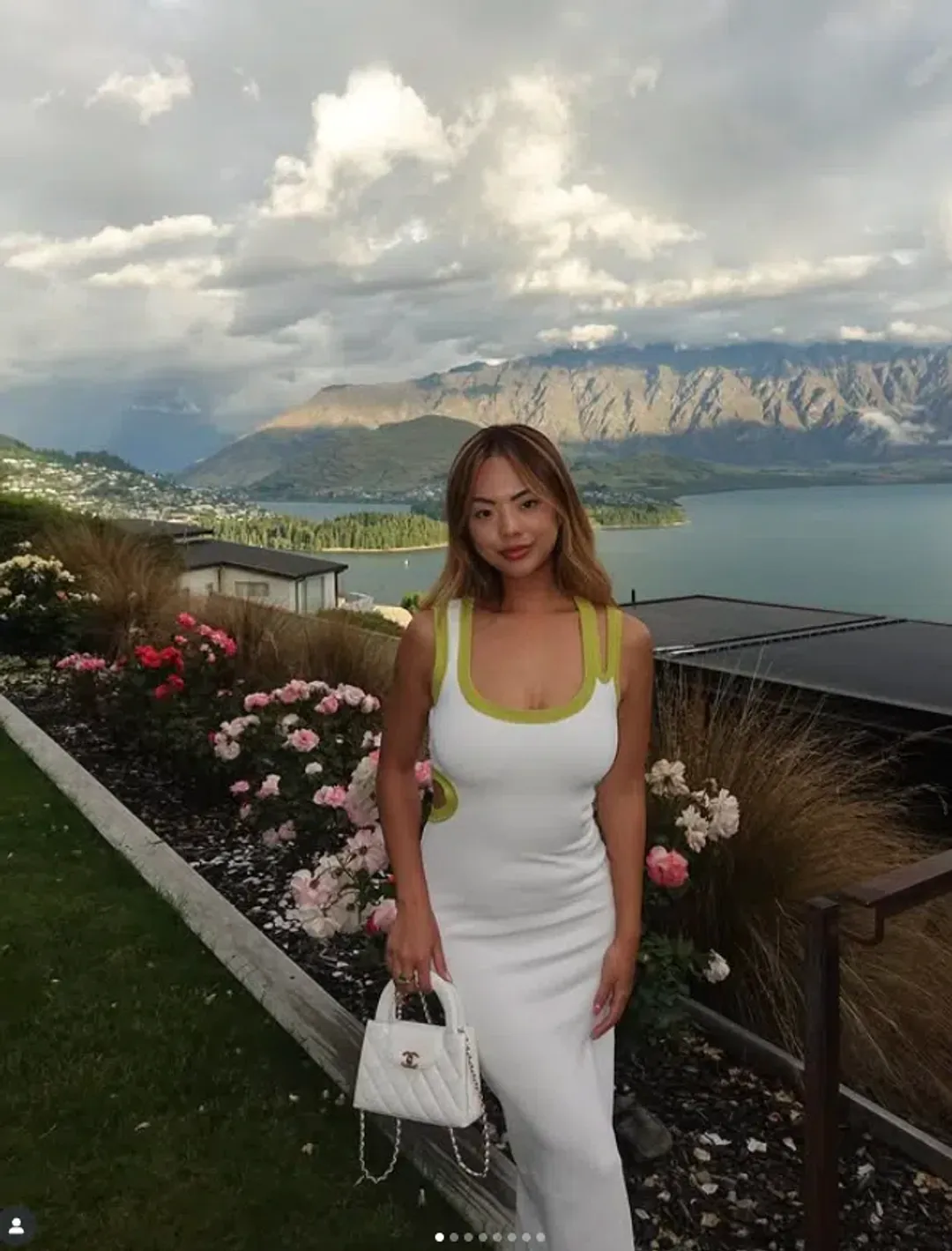 Sir the Label Evalina Dress White Size AU 8 for rent on The Volte - main image