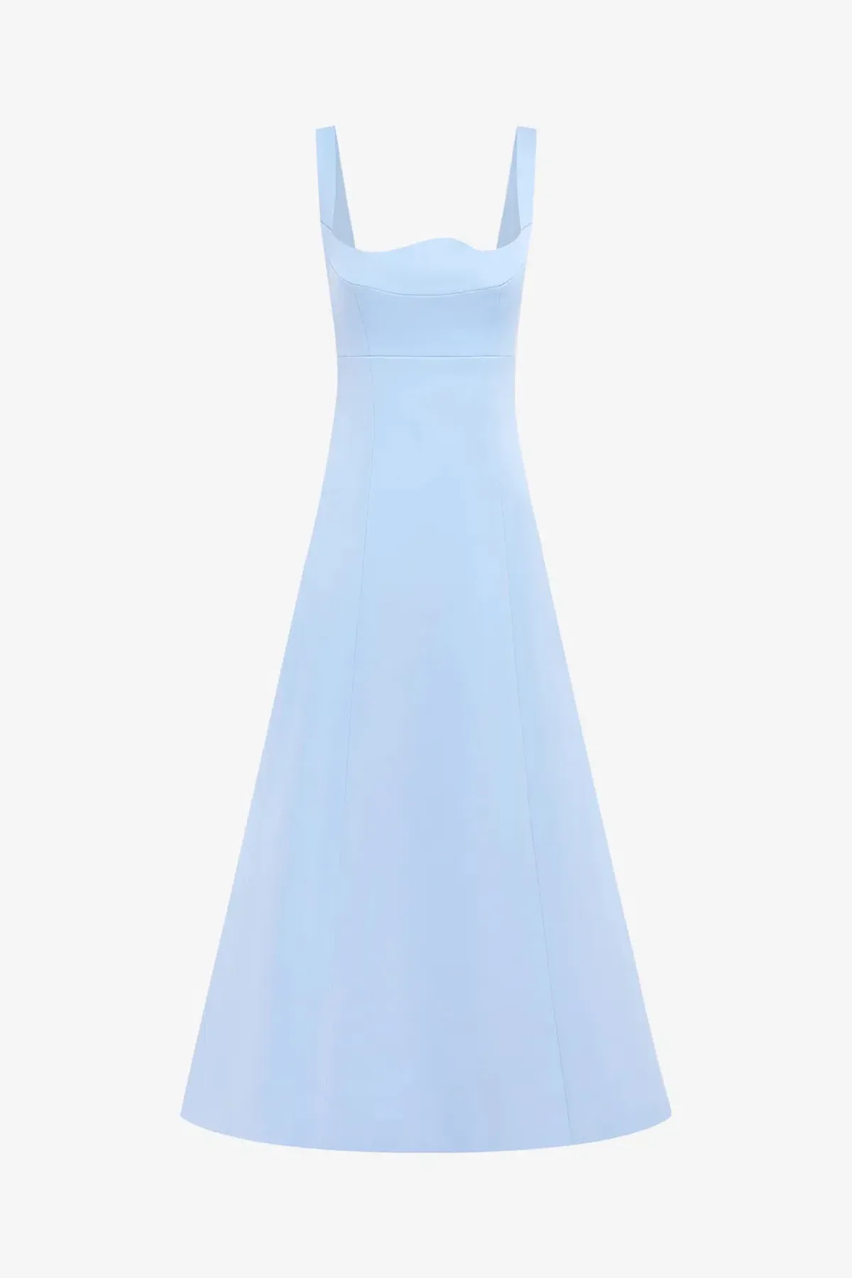 Leo Lin Odette Midi Dress; Sky blue; size 10 - Image 4