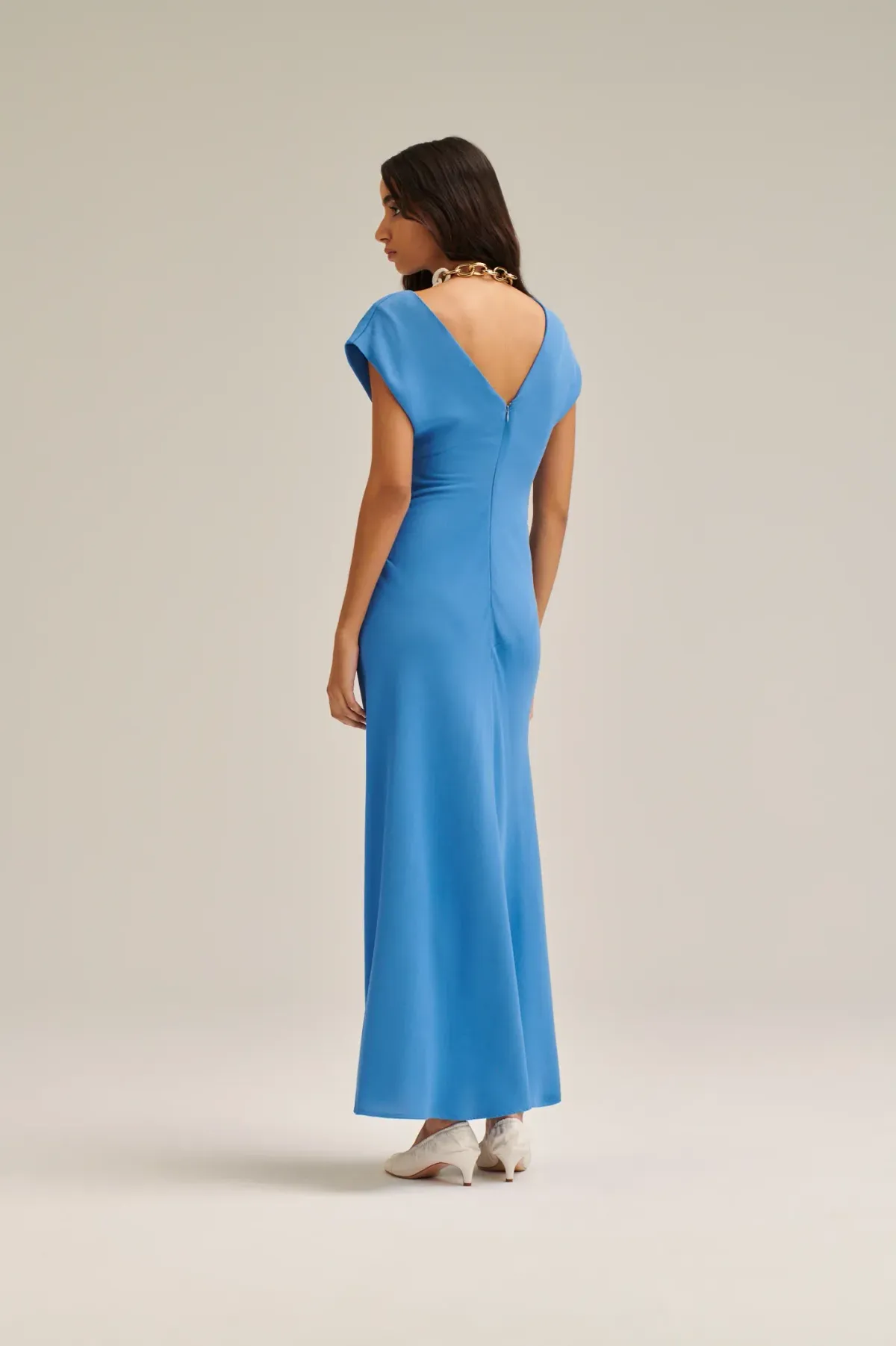 Scanlan Theodore Turban Ring Dress; size 12 - Image 4