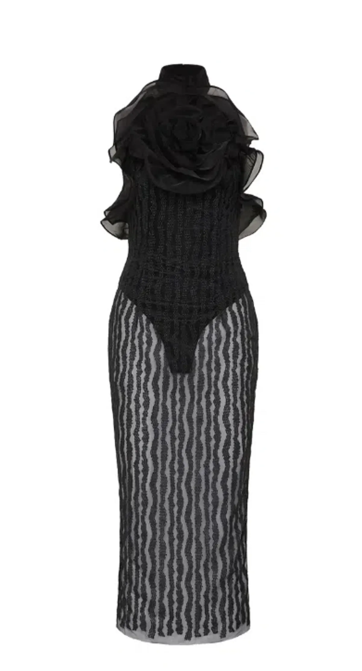 Rebecca Valance seraphina midi dress - size 8 - Image 3