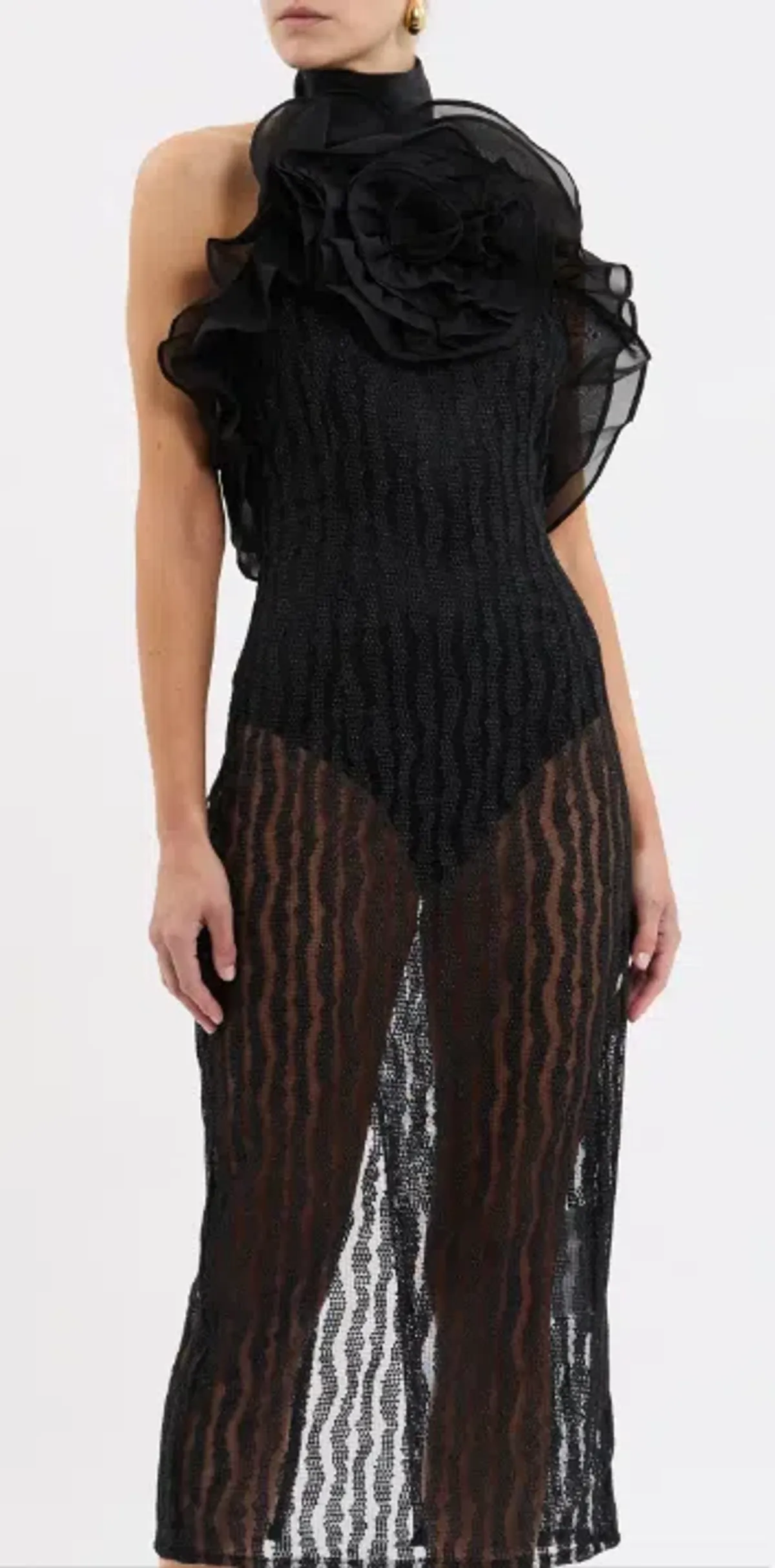 Rebecca Valance seraphina midi dress - size 8 - Image 1