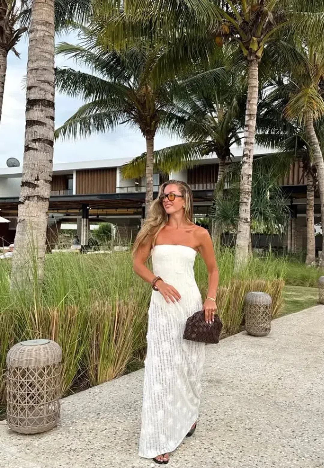 Bec and Bridge Amelie Strapless Maxi Dress Size 6 / XS AU for rent on The Volte - main image