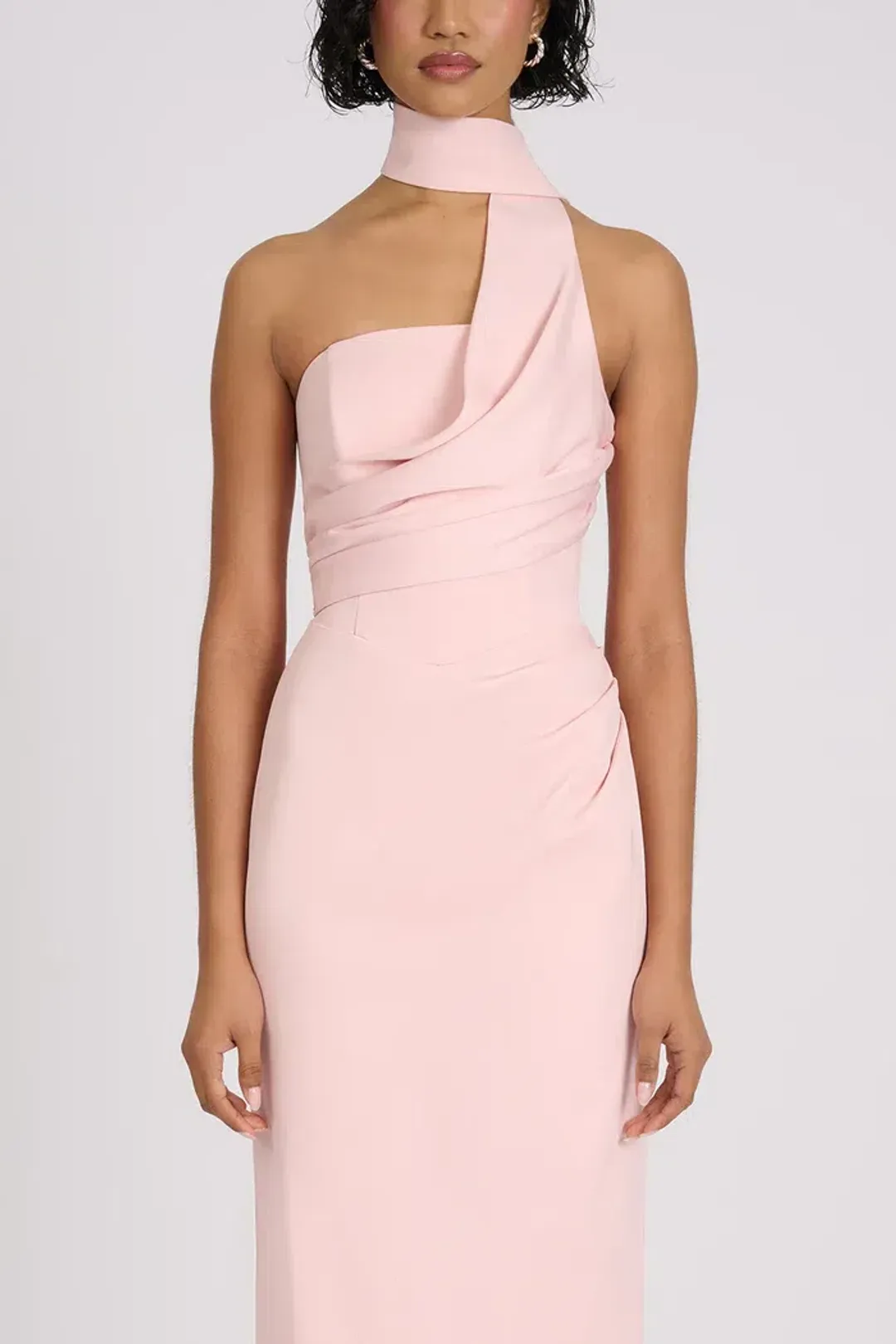 Eliya The Label Kristine Gown Blush size 12 for rent on The Volte - main image