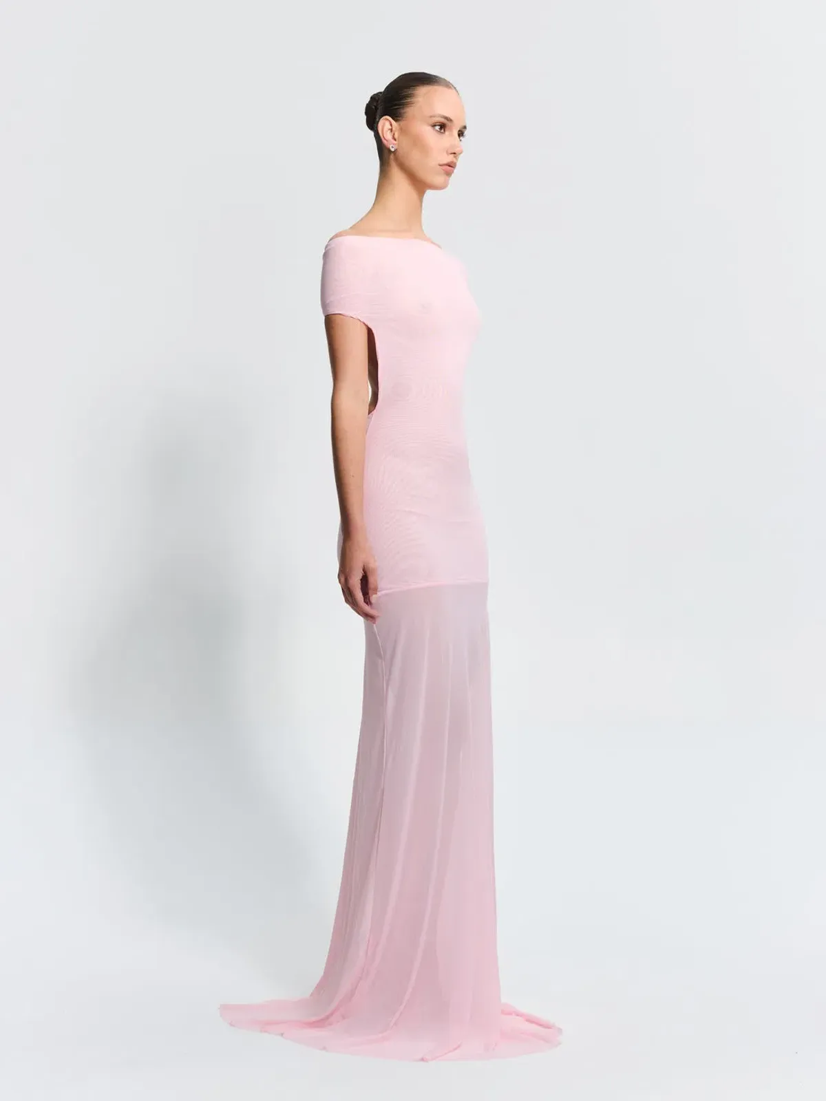 Effie Kats- Cleo Gown - Petal Pink- S - Image 3