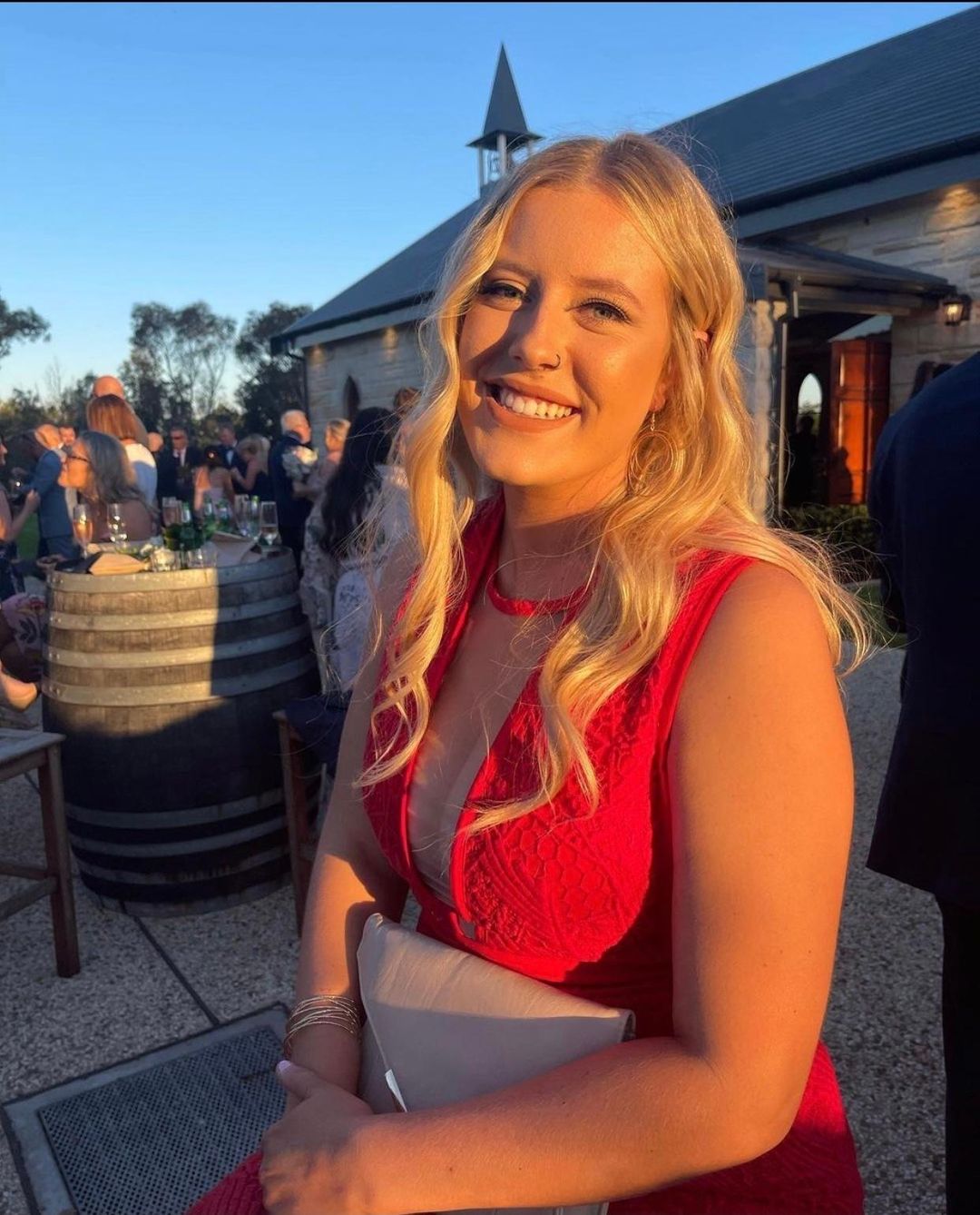 Manning Cartell red Lacey  for rent on The Volte - main image