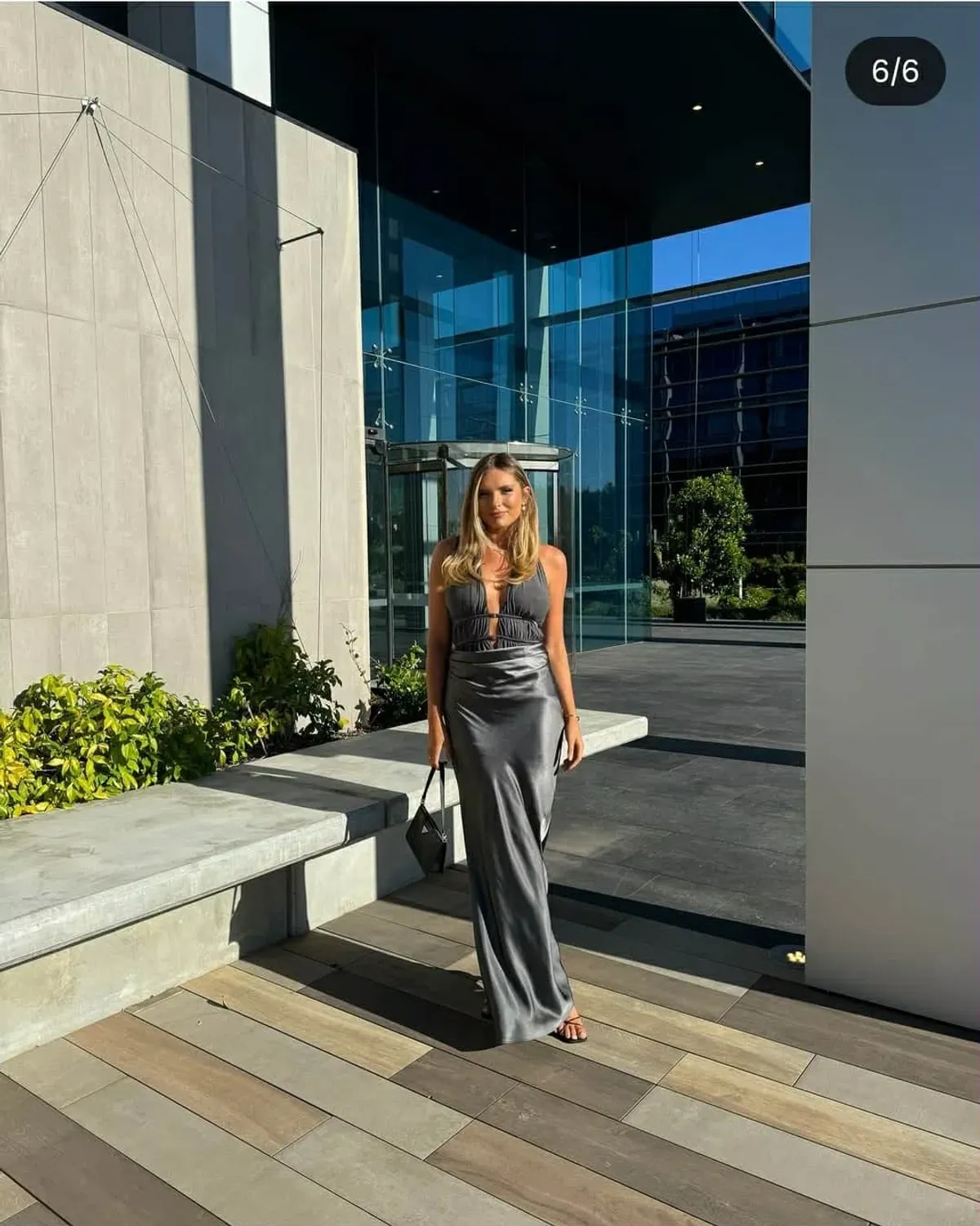 Misha THE 'CELINE' SATIN DRESS - Image 2