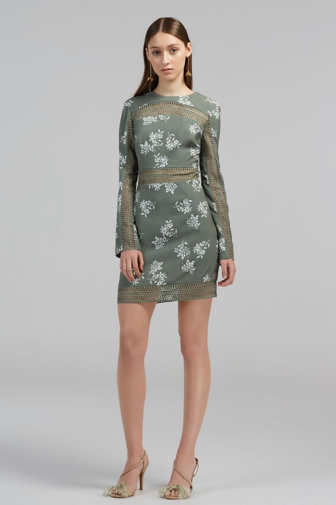 KEEPSAKE THE LABEL DO IT RIGHT LONG SLEEVE DRESS SIZE 8 for rent on The Volte - main image