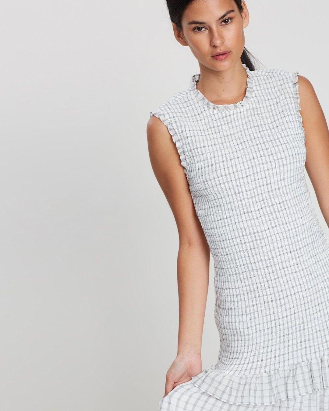 Rebecca Vallance Misty Midi Dress size 8 for rent on The Volte - main image