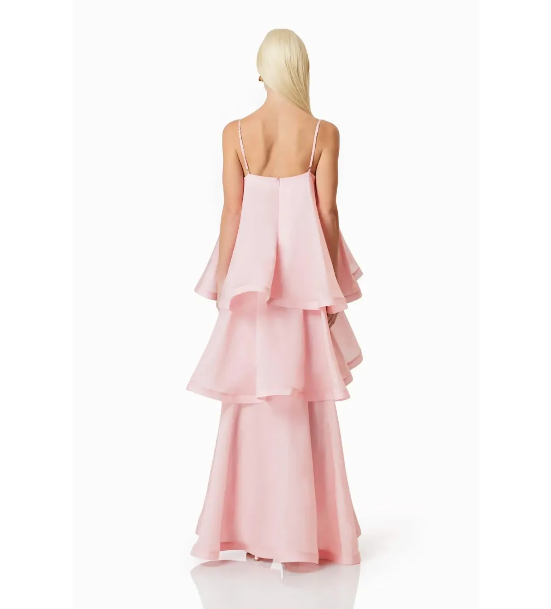 Elliatt Swallowtail Day To Night Maxi Dress Pink Size S AU 8 for rent on The Volte - main image