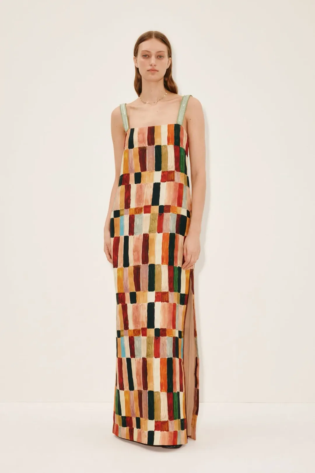 Alemais Marjorelle Midi Dress Multi Size AU 6 for rent on The Volte - main image