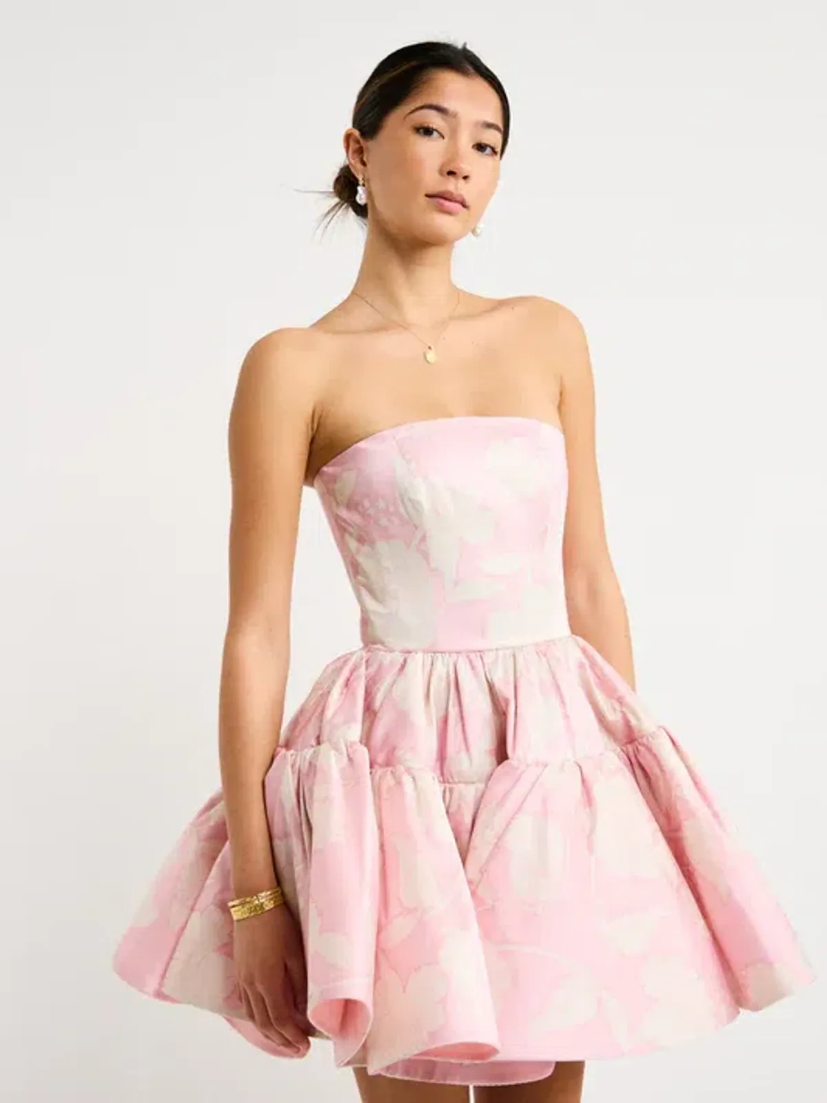 LEO LIN SKYE BUSTIER Mini Dress size 12 - Image 4