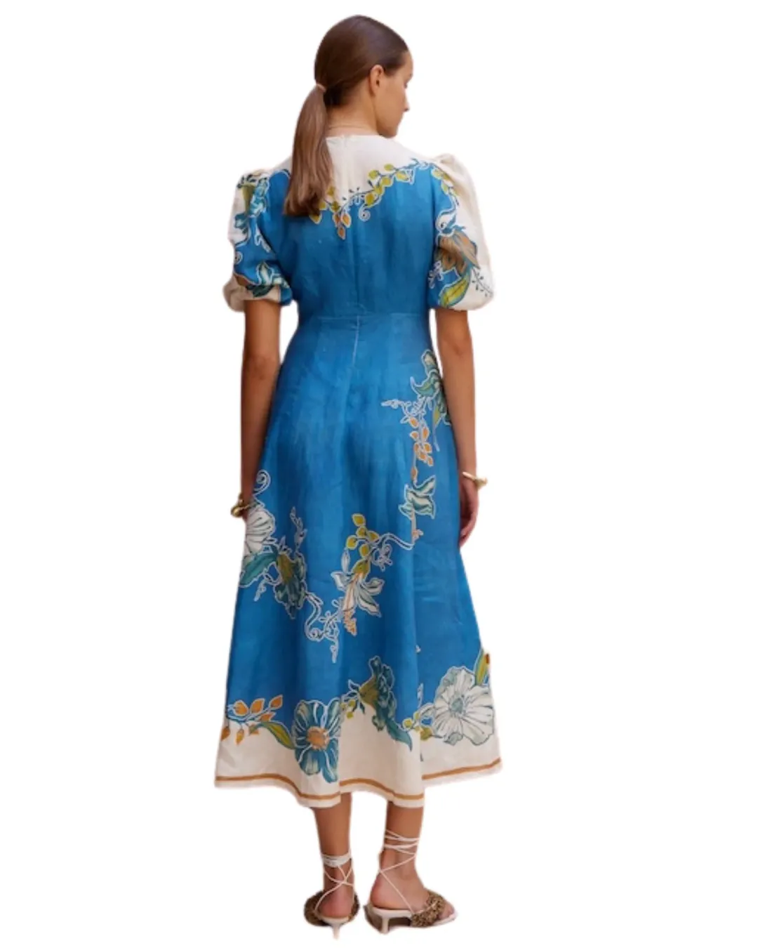 Alemais Luda Midi Dress Size 14 for rent on The Volte - main image