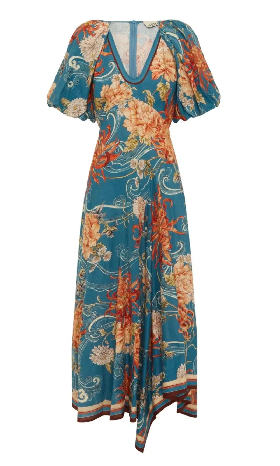 Alemais Fletcher Midi Dress Size 8 for rent on The Volte - main image