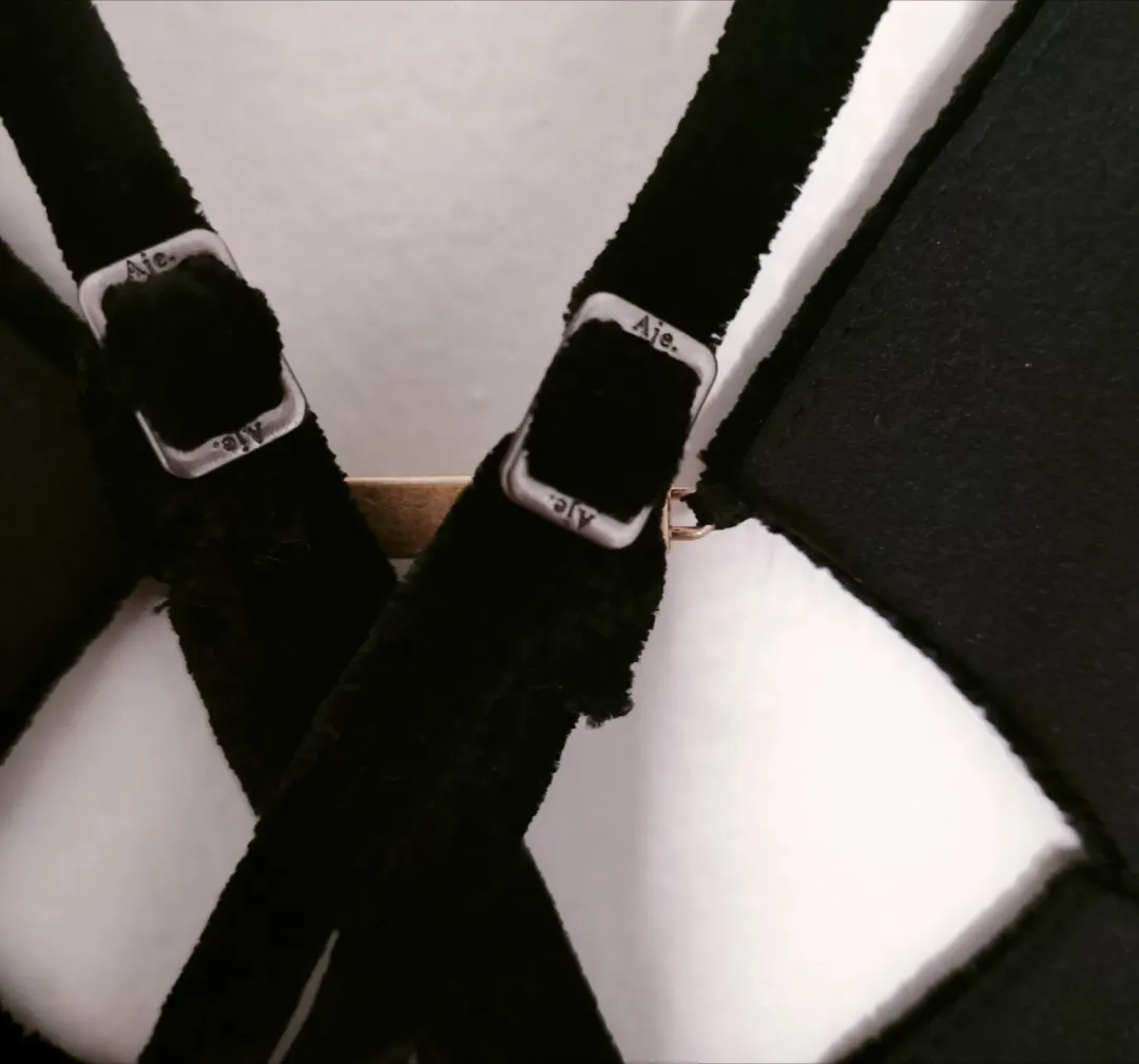 AJE Moonbow Velvet Maxi Dress in Black Size L AU&UK 12  for rent on The Volte - main image