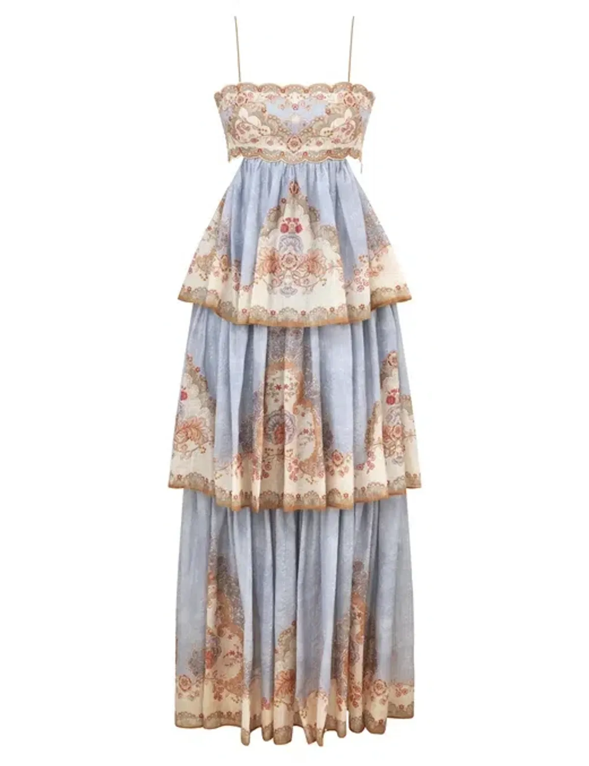Zimmermann Daylight Tiered Maxi Dress Size 4 / AU 16 - Image 1
