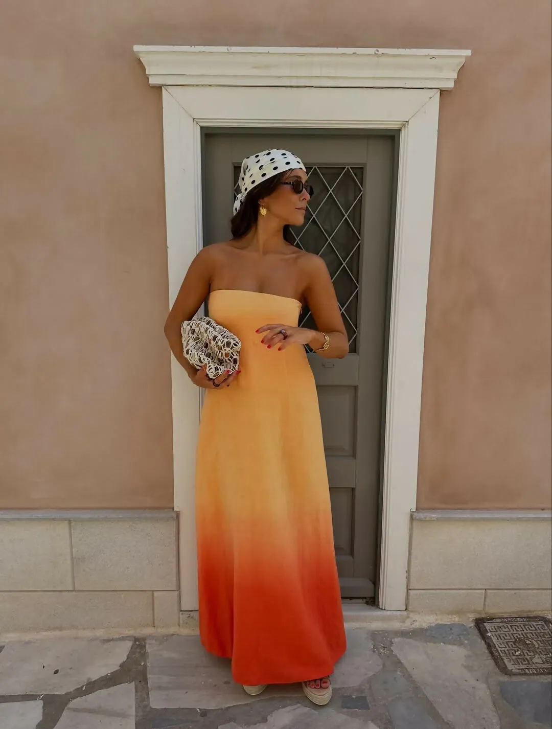 Mister Zimi Gina Dress In Mello Size 8 for rent on The Volte - main image