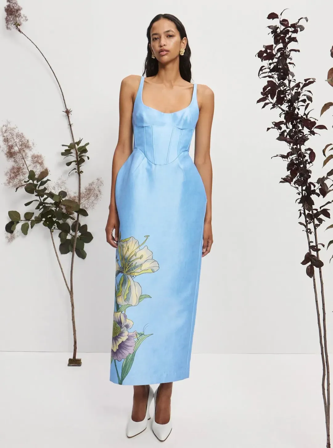 Alemais Donata Taffeta Gown for rent on The Volte - main image