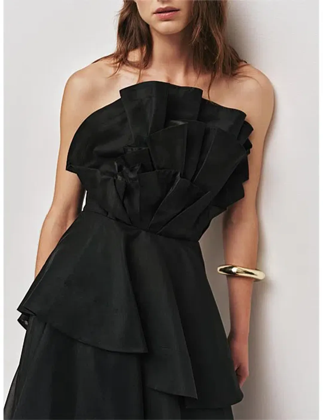 Aje Selestia Gown in Black Size 14 for rent on The Volte - main image