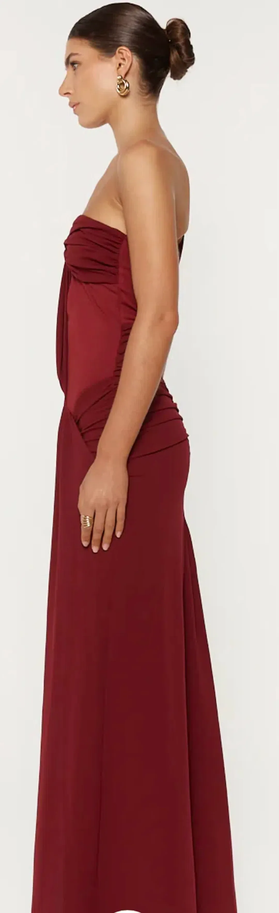 She is OLLÁ Madeleine Dress for rent on The Volte - main image