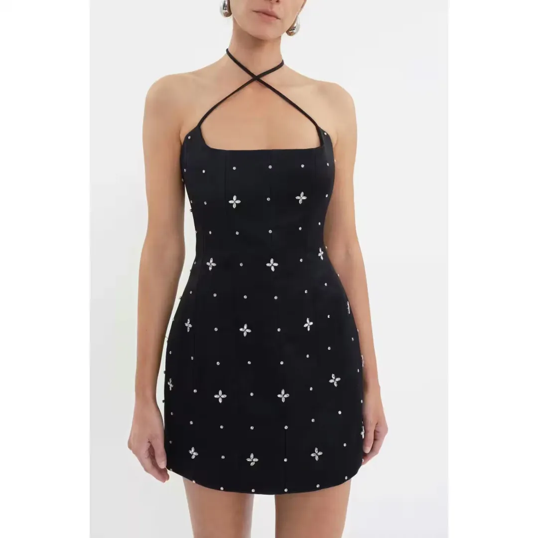 Rebecca Vallance Eclipse Mini Dress for rent on The Volte - main image