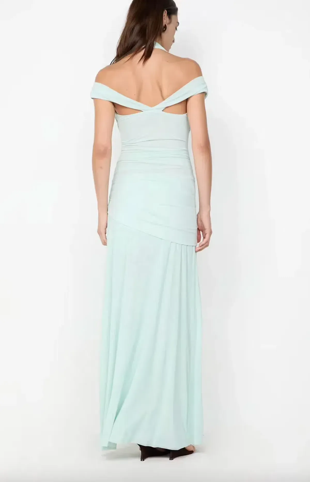 Bec & Bridge Winnie Halter Maxi Dress in Spearmint sz 10 - Image 3