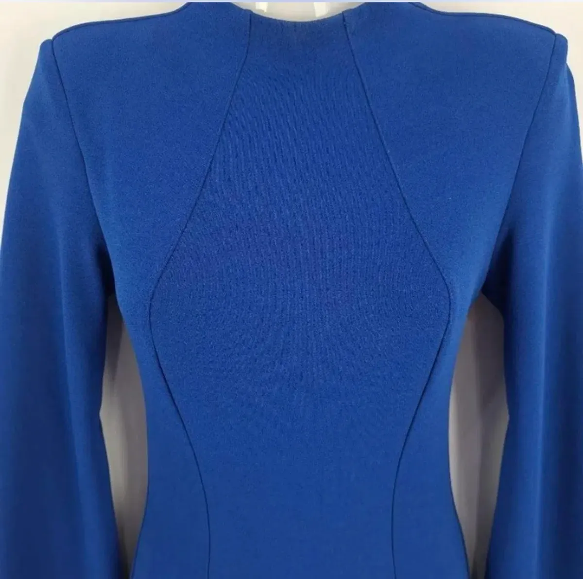 Mossman Sense of Mystery Dress Size 10 Cobalt Blue Mini - Image 5