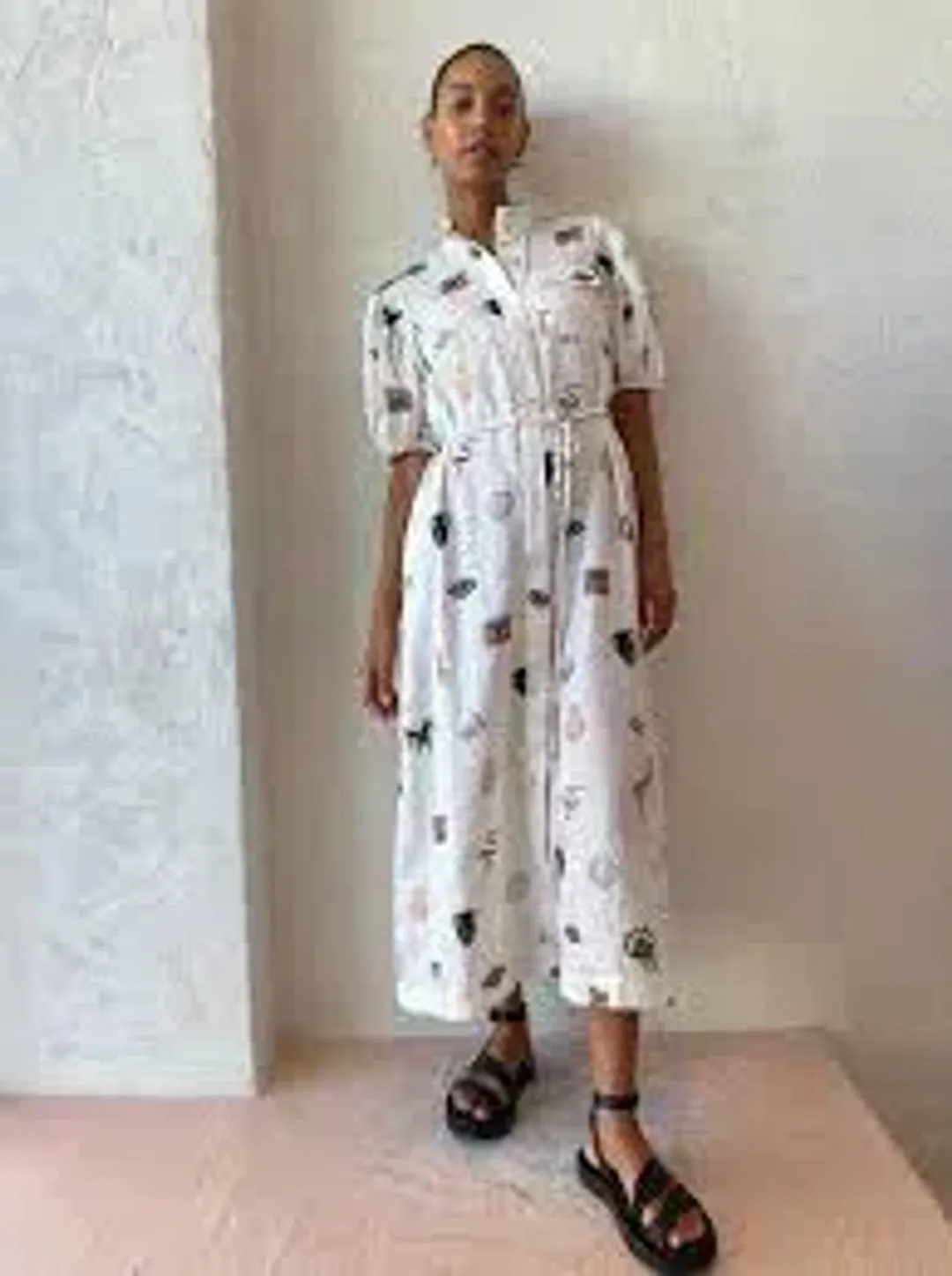 Alemais Hera Midi Dress Size 10 for rent on The Volte - main image