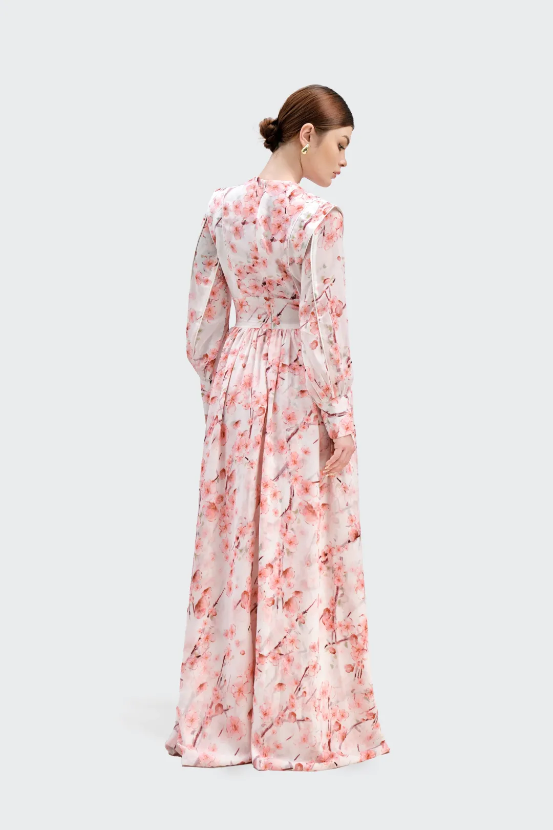 Justin Tong Xander Maxi Dress Size 12 for rent on The Volte - main image