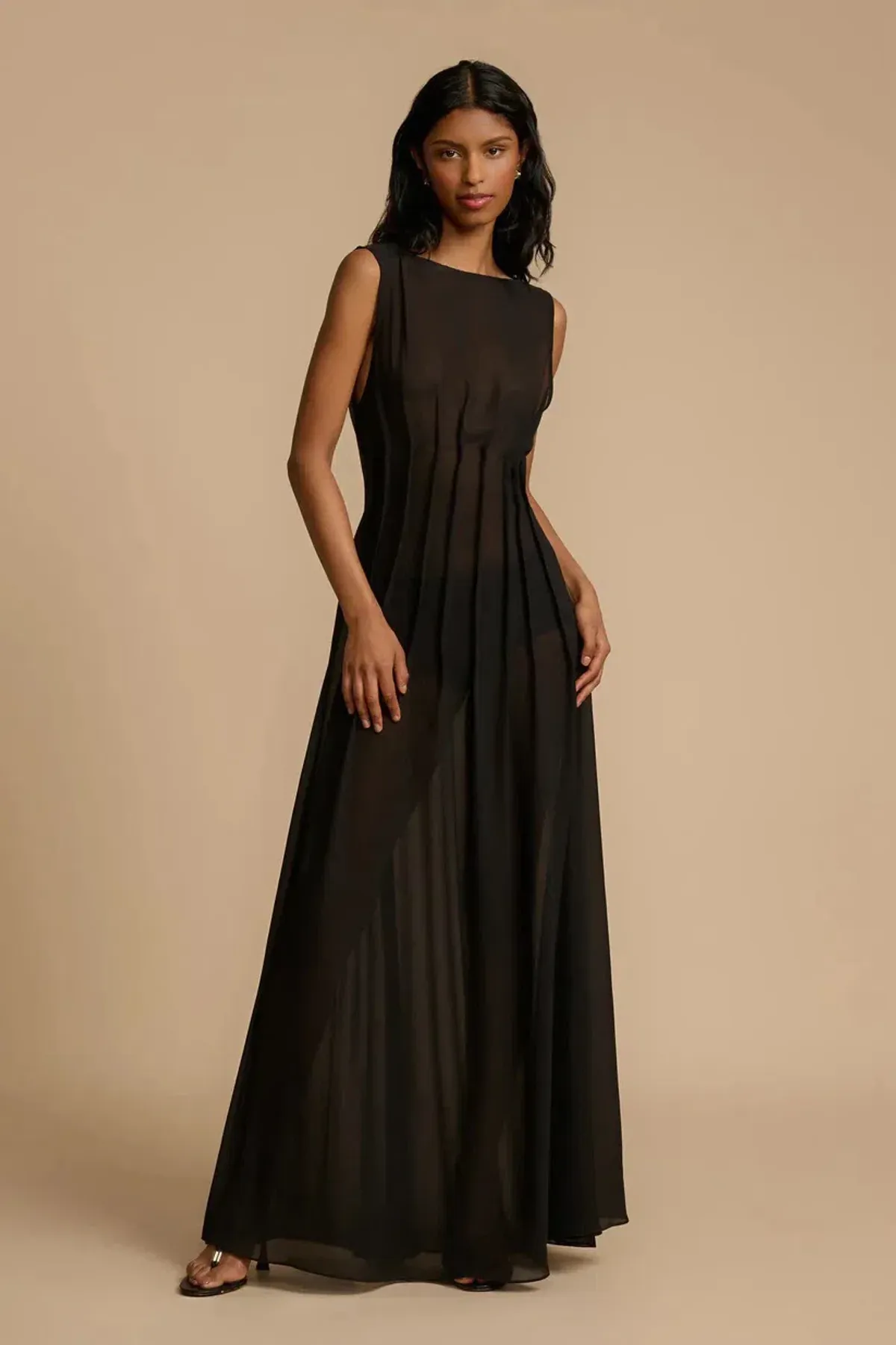 ARCINA ORI AUDREY DRESS BLACK SIZE 8 (S) - Image 1