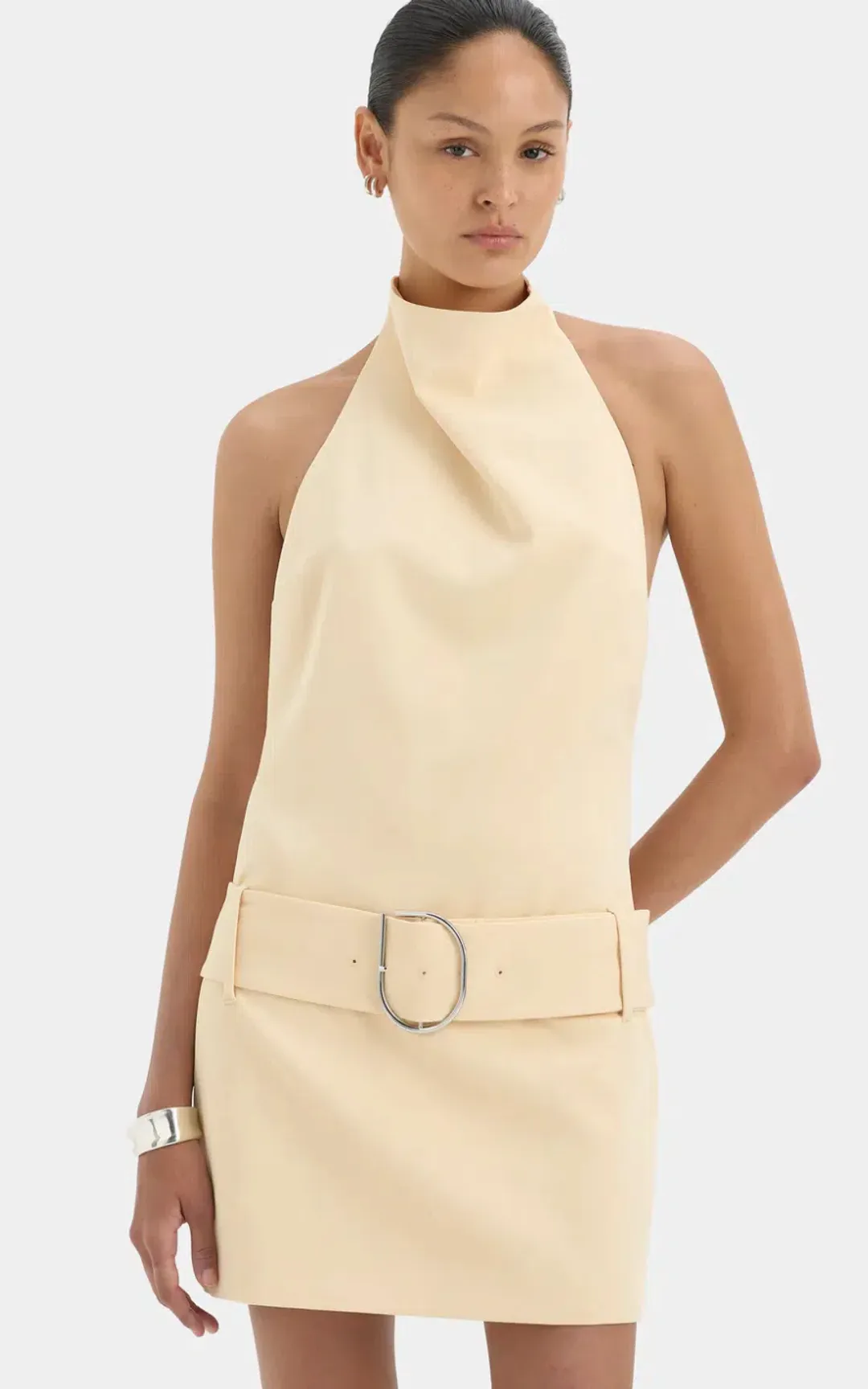 Sir the Label Sabina Belted Mini Dress - size 1  for rent on The Volte - main image