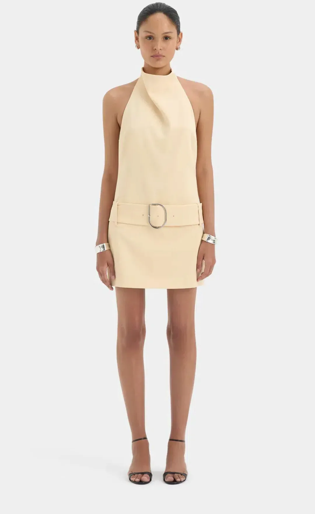 Sir the Label Sabina Belted Mini Dress - size 1  for rent on The Volte - main image
