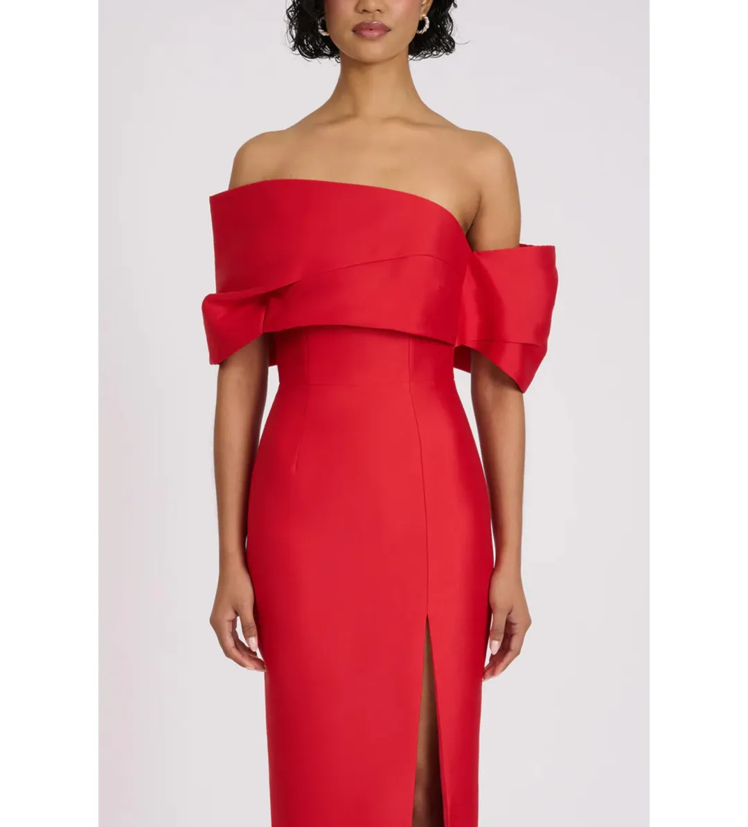 Eliya The Label Eleisha Midi Dress Red Size 12 for rent on The Volte - main image