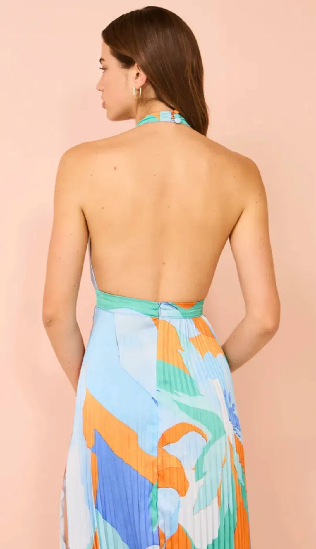 Lidee Chateau Split Gown Capri Orange Size 14  for rent on The Volte - main image