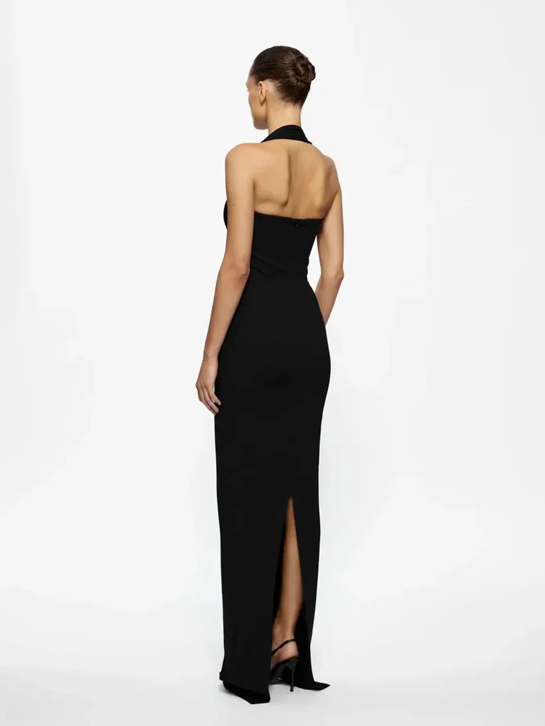 EFFIE KATS MARIAN GOWN BLACK SIZE 8 for rent on The Volte - main image