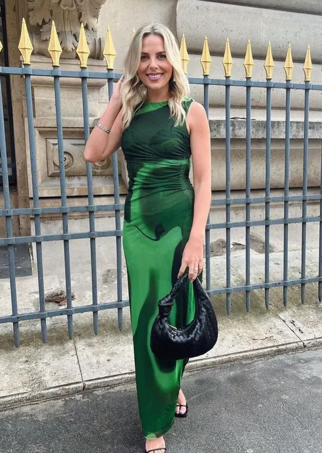 Scanlan Theodore - Italian Watercolour Print Dress Safari for rent on The Volte - main image