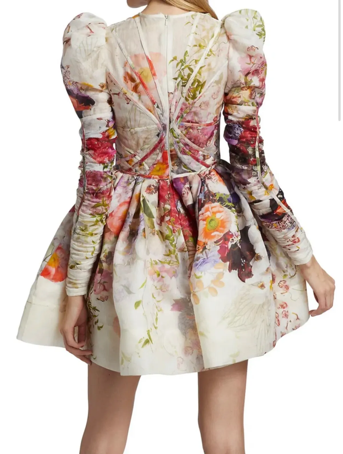 Zimmermann - Prima Paneled Mini Floral Dress - Image 3