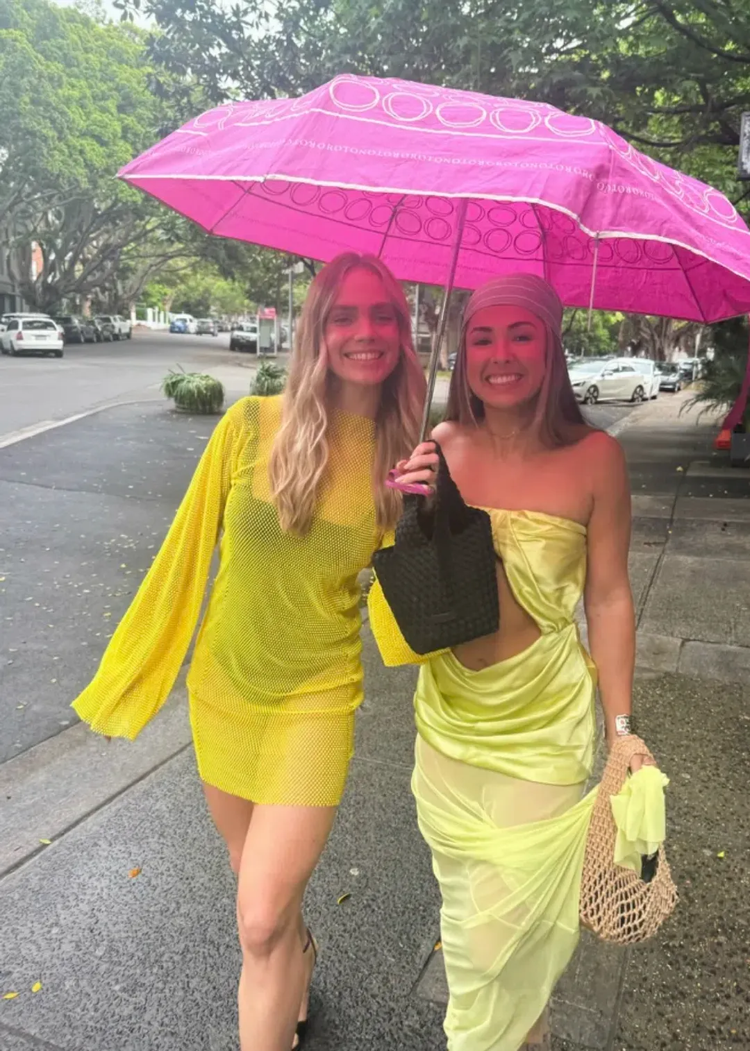 Julietta Dress - Chartreuse for rent on The Volte - main image