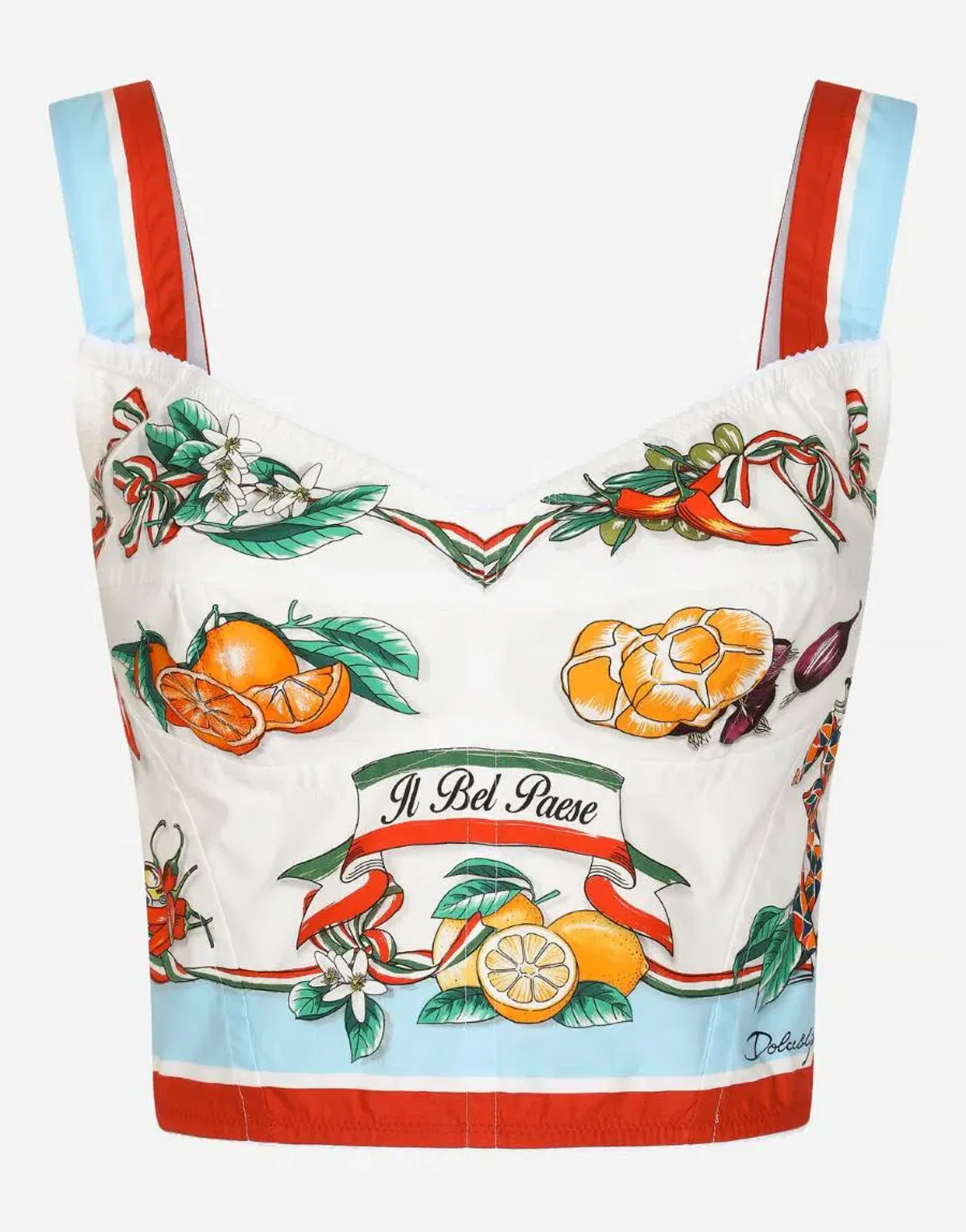 Dolce and Gabbana Calendar Print Corset and Skirt Set - Image 3