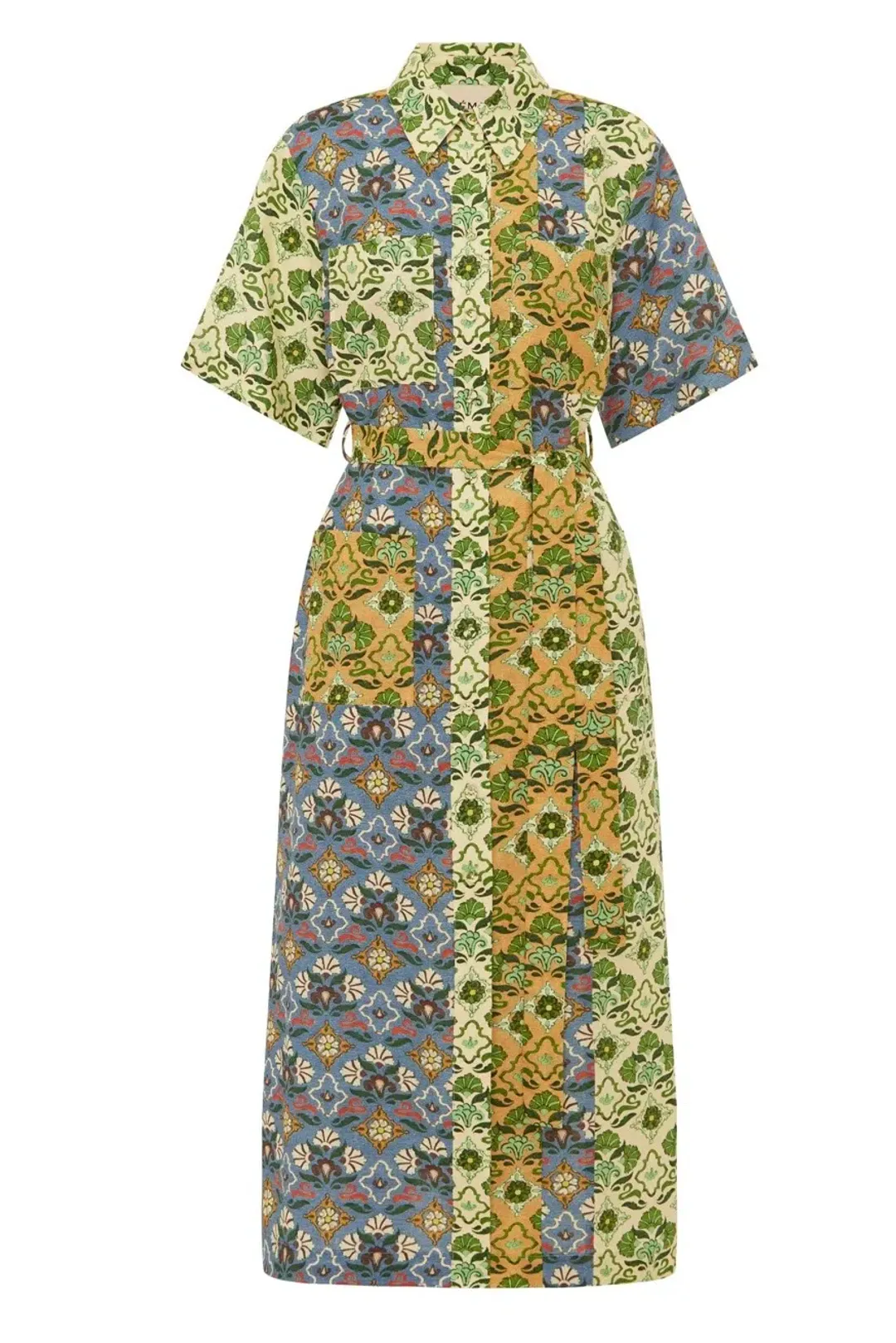 Alemais Ali Spliced Sundress Size 12 for rent on The Volte - main image