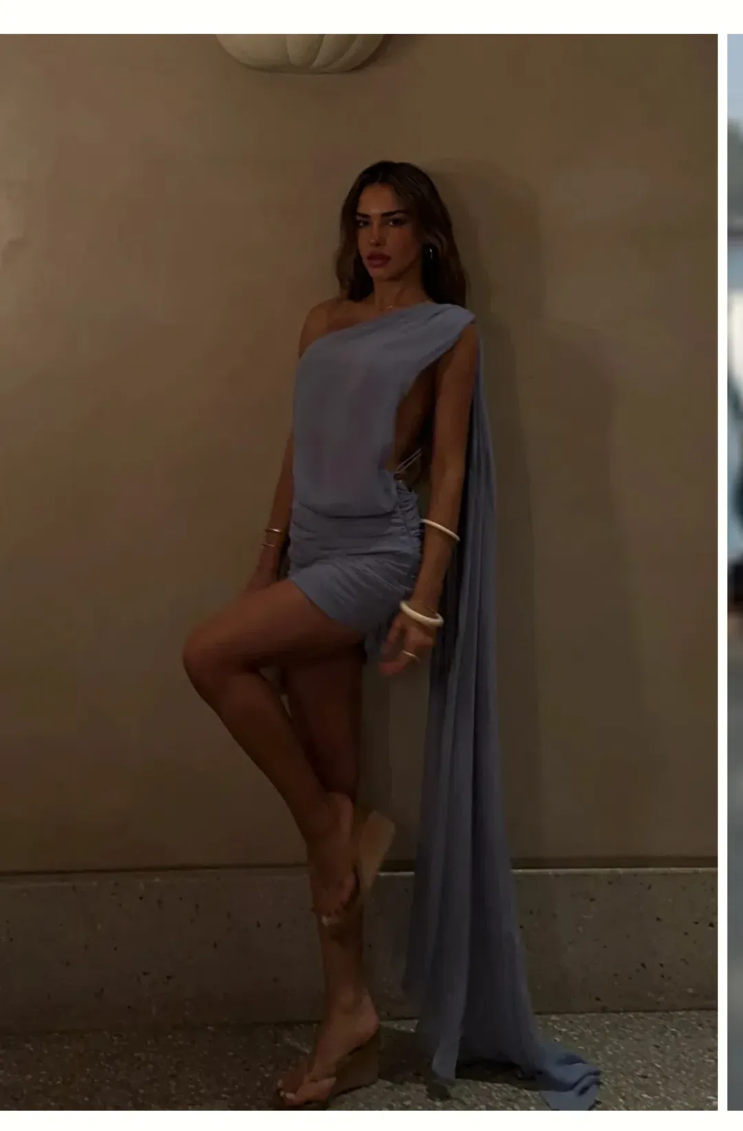 ARCINA ORI FERNANDA DRESS BLUE IN S for rent on The Volte - main image