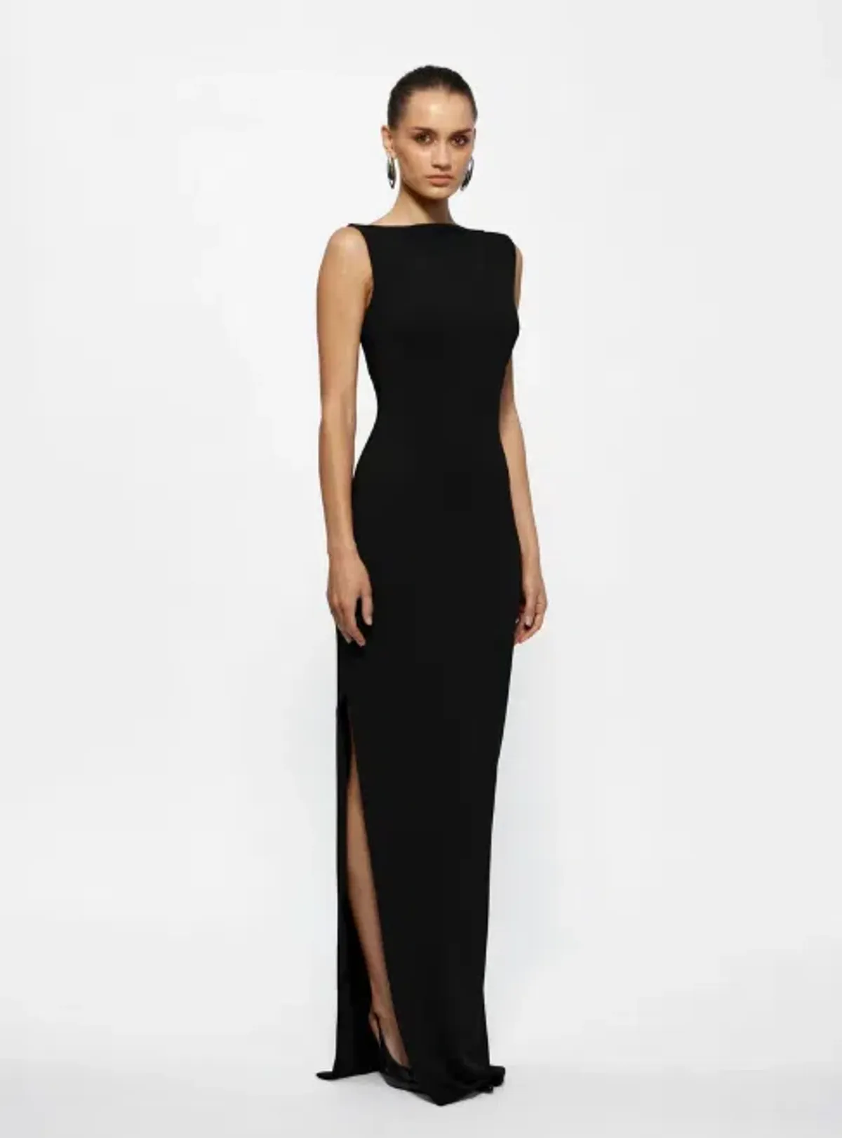 Effie Kats Aisha Gown - Black - Image 3