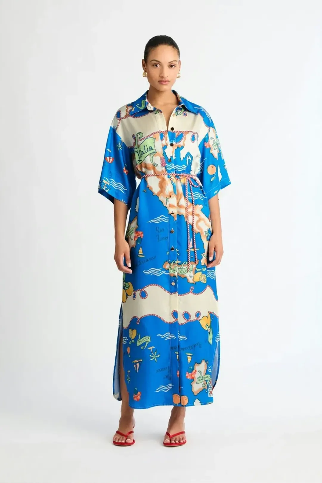 Sheike Isla Shirt dress size 8 for rent on The Volte - main image