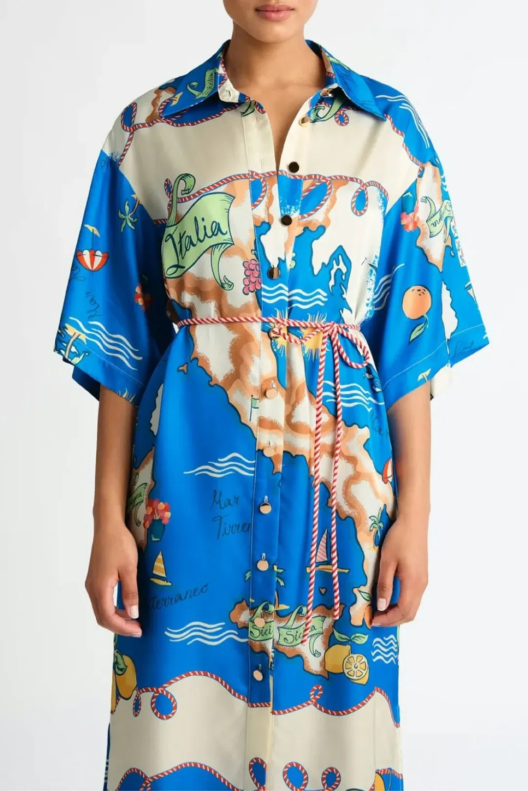 Sheike Isla Shirt dress size 8 for rent on The Volte - main image
