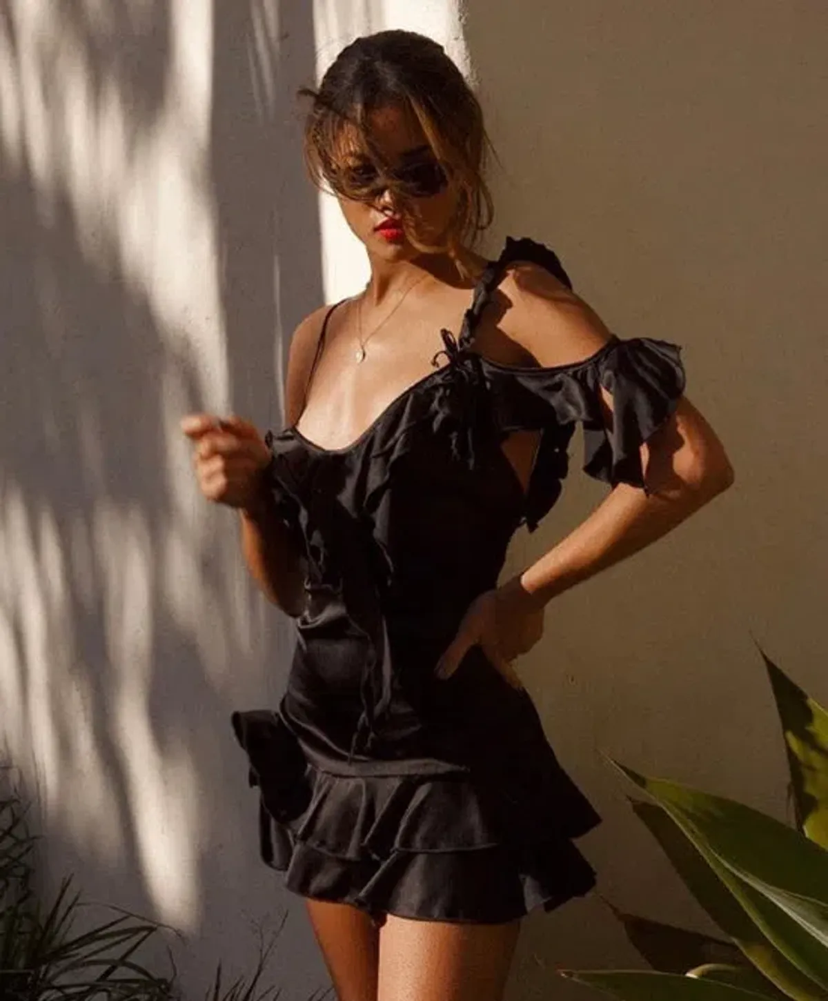 Rat & Boa Aliya Mini Dress Black Size 6 - Image 3