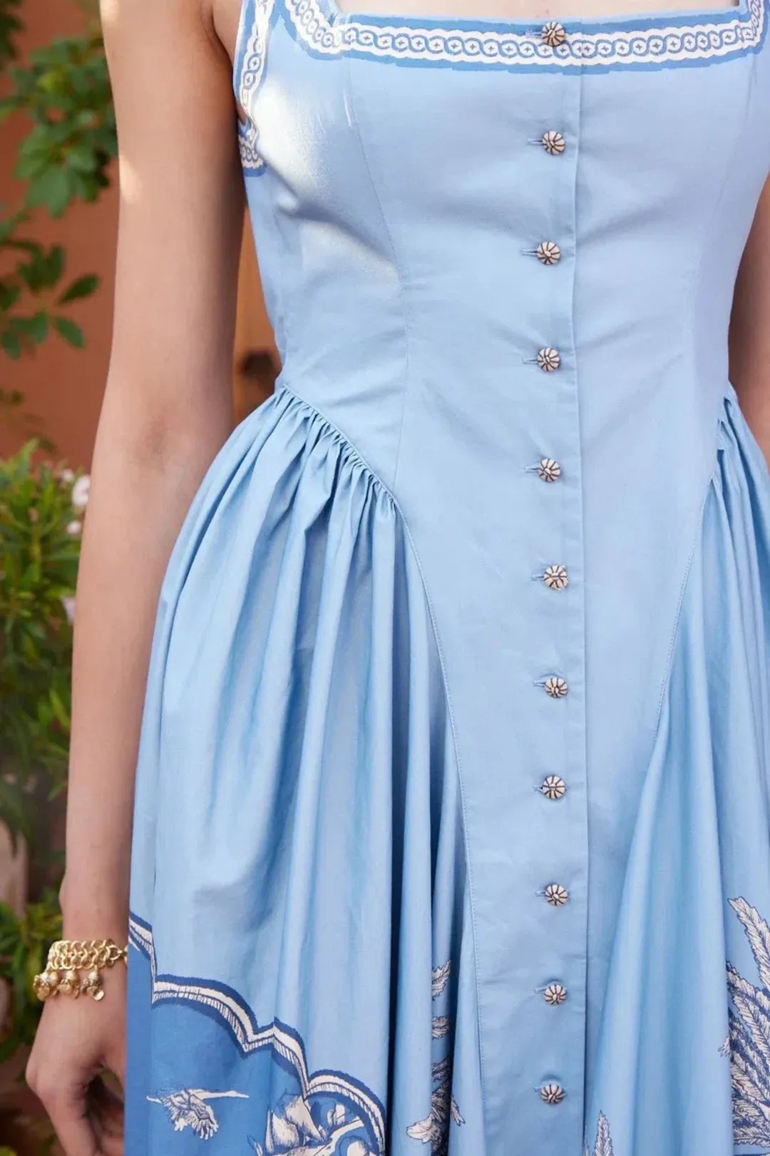 Alemais VILLA ROMANTICA MIDI DRESS Size 6 for rent on The Volte - main image