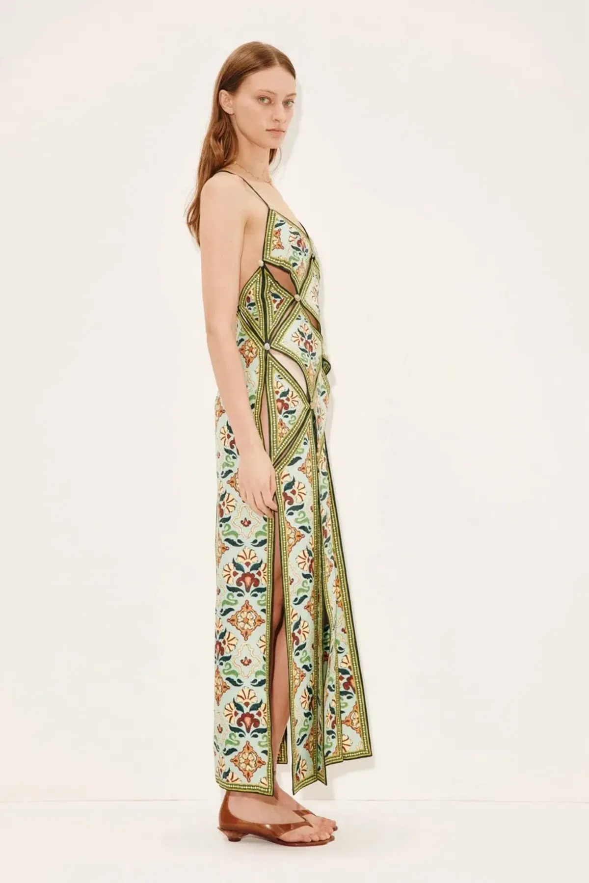 Alemais CECE MIDI SLIP DRESS EXCLUSIVE Size 12 - Image 2